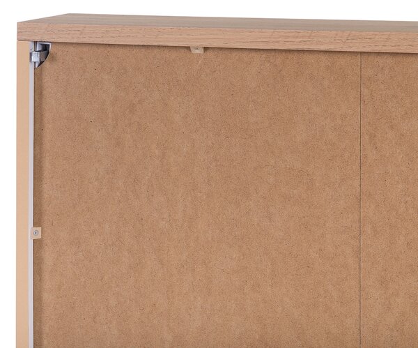 Koupelnová závěsná skříňka BALI bílá se zrcadlem 60 cm