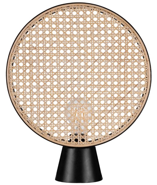 Ratanová stolní lampa Nova Luce Tierra 30 cm