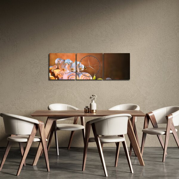 Obraz - Relax a Spa (s hodinami) (90x30 cm)