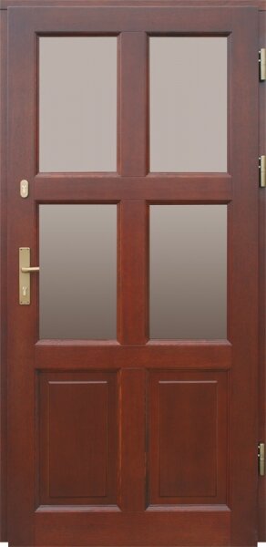 Vchodové dveře LOOS prosklené, model 1