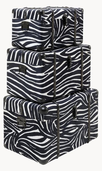 Sada úložných boxů Wild Animal Zebra, 3 díly