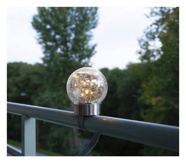 Solární závěsné LED svítidlo vhodné do exteriéru Star Trading Glory, ø 12 cm