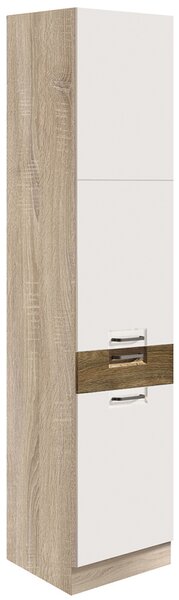 Kuchyňská linka FAVORIT r | 310x360cm | ribbeck/bílá lesk | VÝBĚR KORPUSU a KOVÁNÍ
