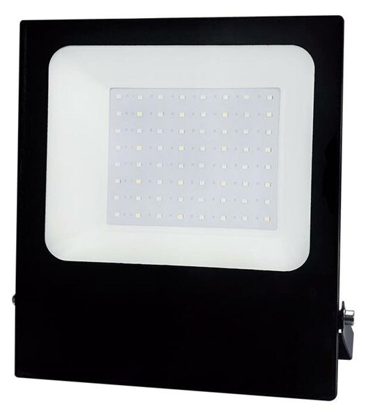 ACA Lighting černá LED SMD reflektor IP66 50W RGBW 230V Q50RGBW