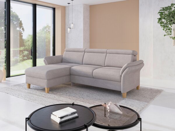 ROHOVÁ SEDAČKA, textil, barvy stříbra Sit & More - Sedací soupravy, Online Only