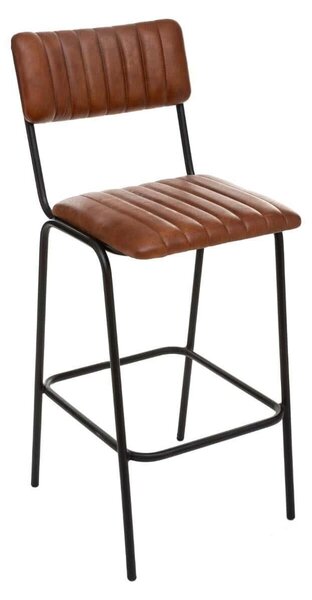 Barová židle DARIO, kožená, výš. 102,5 cm