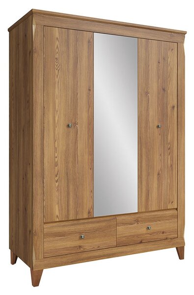 Šatní skříň BRW Bergen SZF2D1M2S