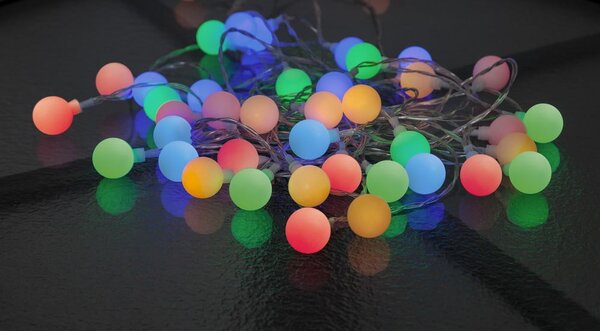 Barevný světelný řetěz Star Trading Partylights Berry, délka 7,35 m