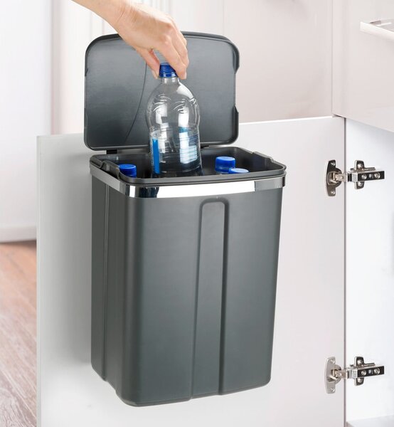 Závěsný odpadkový koš Wenko, 12 l