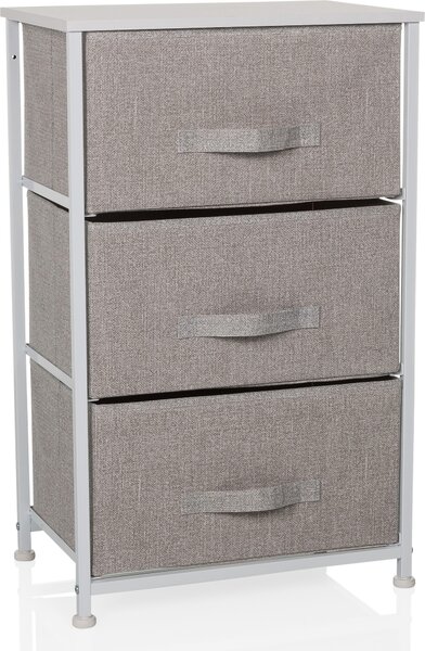 Hjh LIVING Komoda se 3 zásuvkami FOLDRESS M Příborník 73,0 x 45,0 x 30,0 cm