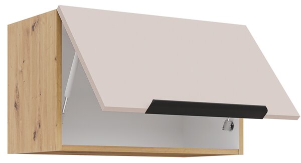 Kuchyňská linka SOLEA | 300 + 180 cm | VÝBĚR ÚCHYTŮ | zásuvky PREMIUM BOX | artisan/kašmír