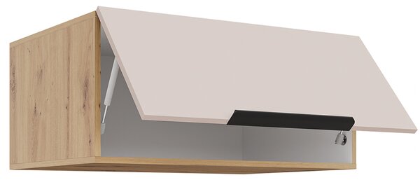 SOLEA k | horní kuchyňská skříňka 80 NAGU-36 1F výklopná | 80 cm | HLUBOKÁ | artisan/kašmír | VÝBĚR ÚCHYTŮ