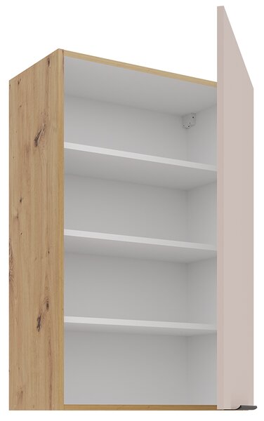 SOLEA k | horní kuchyňská skříňka 60 G-90 1F policová | 60 cm | VYSOKÁ | artisan/kašmír | VÝBĚR ÚCHYTŮ