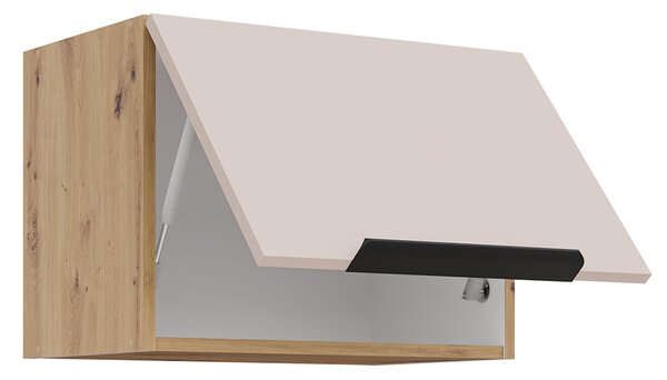 Kuchyňská linka SOLEA | 300 + 180 cm | VÝBĚR ÚCHYTŮ | zásuvky PREMIUM BOX | artisan/kašmír