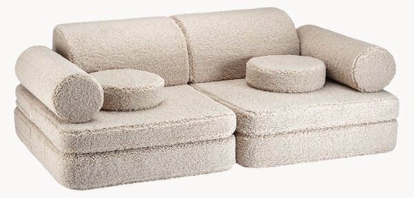 Modulární dětská pohovka z plyše Settee