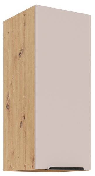 SOLEA k | horní kuchyňská skříňka 30 G-72 1F policová | 30 cm | UNI | artisan/kašmír | VÝBĚR ÚCHYTŮ