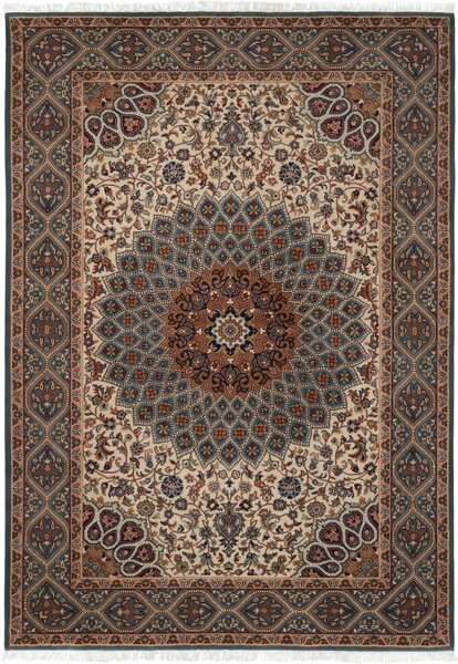 ORIENTÁLNÍ KOBEREC, 250/350 cm modrá, krémová Cazaris - Orientální koberce