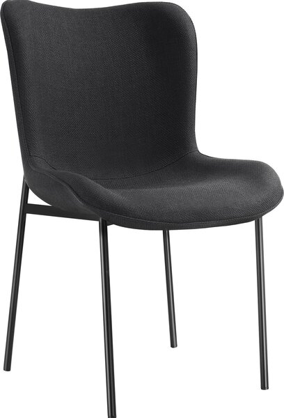 Tectake® Tessa čalouněná židle ergonomického tvaru s vysokým opěradlem 54 x 62 x 90 cm