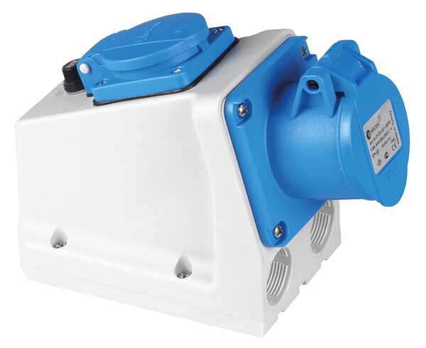 TP electric Kombinovaná zásuvka francouzská s pojistkou 3x16A IP44 3120-605-09FR