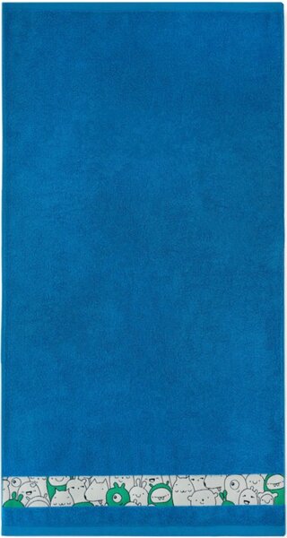 Bavlněný ručník Ufo - modrá Velikost: ručníček 30 x 50