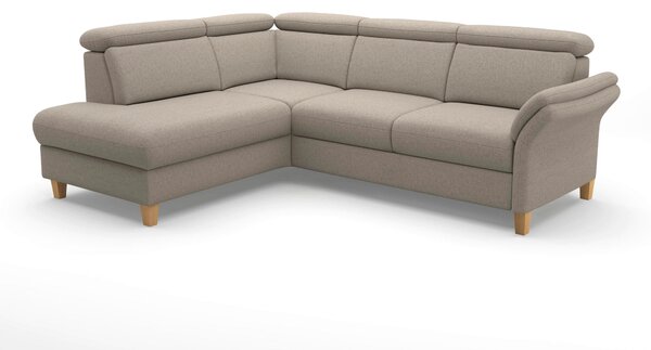 ROHOVÁ SEDAČKA, textil, šedohnědá Sit & More - Sedací soupravy, Online Only