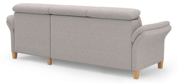 ROHOVÁ SEDAČKA, textil, barvy stříbra Sit & More - Sedací soupravy, Online Only
