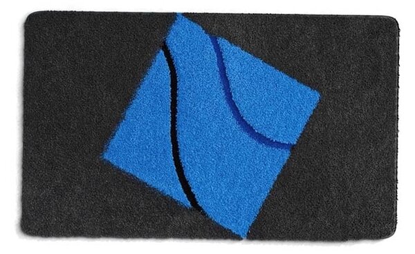 BATEX NIMA - Koupelnová předložka modrá Rozměr: 70x120 cm