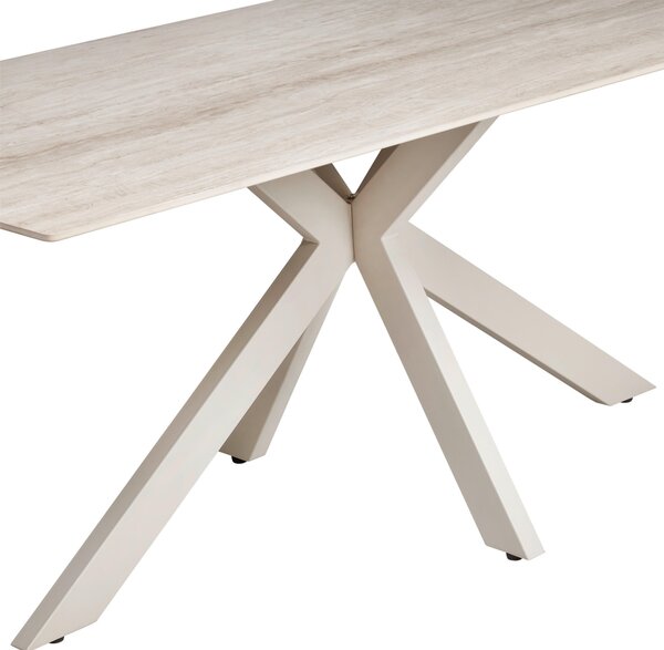 JÍDELNÍ STŮL, béžová, 180/90/76 cm P & B - Jídelní stoly, Online Only