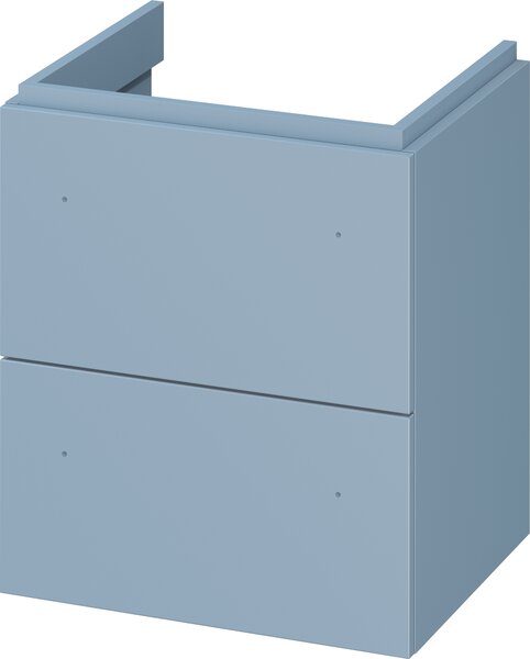 Cersanit Larga skříňka 49.4x39.4x54.9 cm závěsná pod umyvadlo modrá S932068