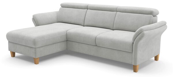 ROHOVÁ SEDAČKA, textil, barvy stříbra Sit & More - Sedací soupravy, Online Only