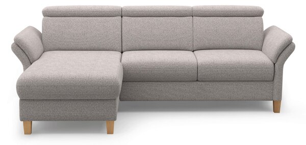 ROHOVÁ SEDAČKA, textil, barvy stříbra Sit & More - Sedací soupravy, Online Only