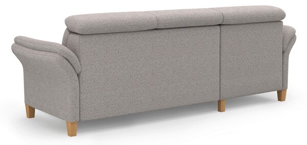 ROHOVÁ SEDAČKA, textil, barvy stříbra Sit & More - Sedací soupravy, Online Only