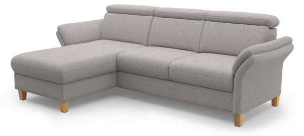 ROHOVÁ SEDAČKA, textil, barvy stříbra Sit & More - Sedací soupravy, Online Only