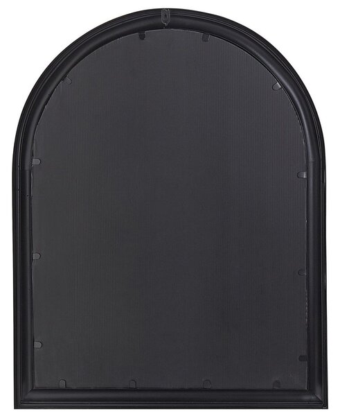 Zrcadlo EMBRY 69 cm 89 cm Kov Černá