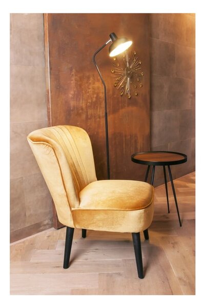 Hodiny ve zlaté barvě Karlsson Sunburst, ø 50 cm