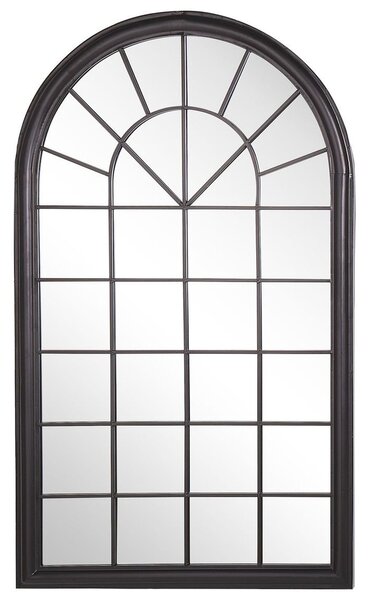 Nástěnné zrcadlo 77 x 130 cm černé TREVOL