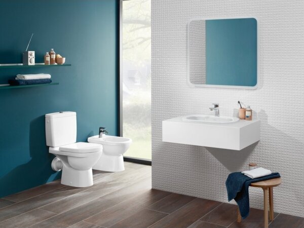 Villeroy & Boch 5760G101 - Splachovací kombi WC nádrž O.NOVO zadní/boční přívod
