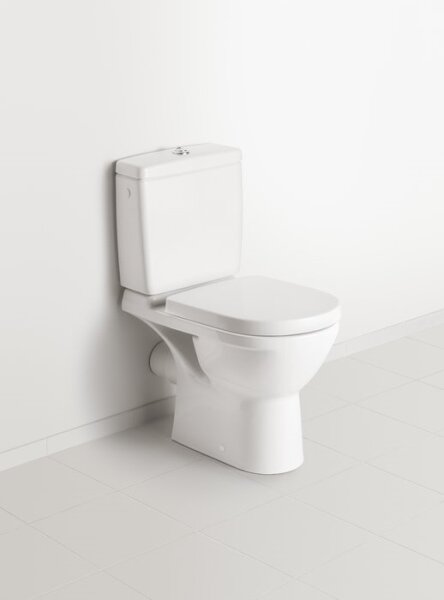 Villeroy & Boch 5788S101 - Splachovací kombi WC nádrž O.NOVO zadní/boční přívod