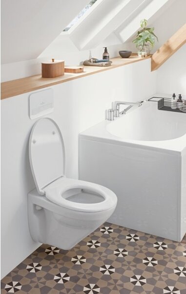 Villeroy & Boch 922400RE - Splachovací tlačítko VICONNECT lesklá bílá
