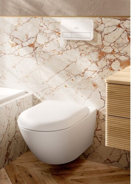 Villeroy & Boch 922400RE - Splachovací tlačítko VICONNECT lesklá bílá
