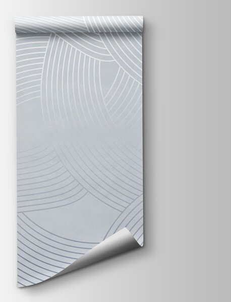 Fototapeta Bílý a šedý vzor, Abstraktní fototapety, Populární fototapety - Tapeko.co.cz