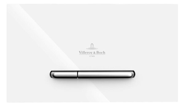 Villeroy & Boch 922169N5 - Splachovací tlačítko VICONNECT bílá/matný chrom