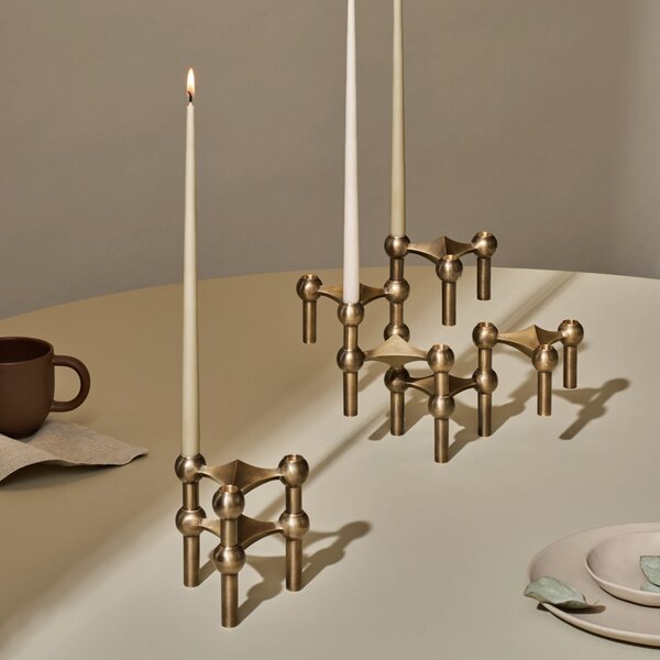 Svícen STOFF Nagel Bronzed Brass SN152