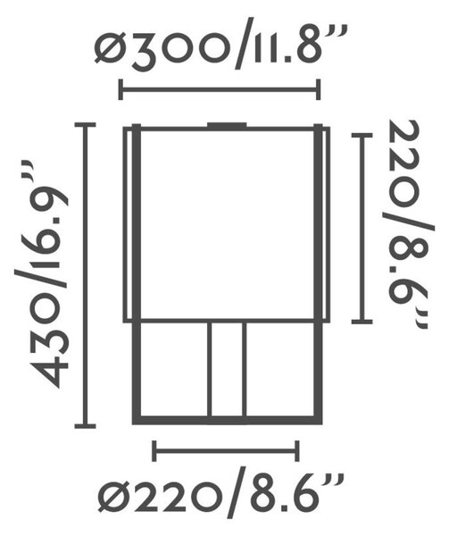 FARO DRUM černá/béžová stolní lampa