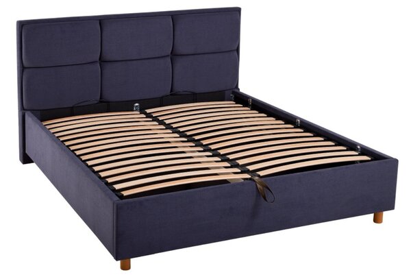 Designová postel Aurora z kvalitních materiálů, FSE, plastic, Arma Fume 102, 180x200 cm