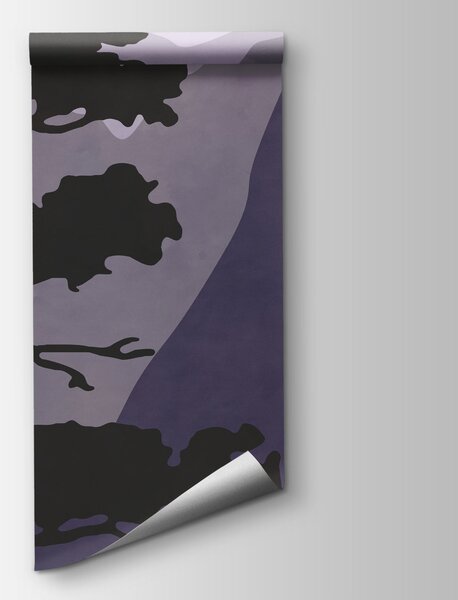 Fototapeta Krajina s horami a stromy, Přírodní fototapety, Populární fototapety - Tapeko.co.cz