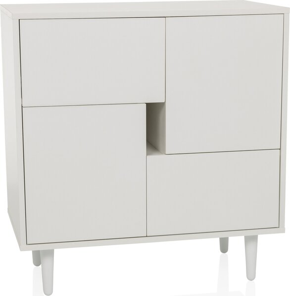 Hjh LIVING Komoda se 2 zásuvkami LYKKJA Příborník 77,0 x 72,0 x 39,5 cm