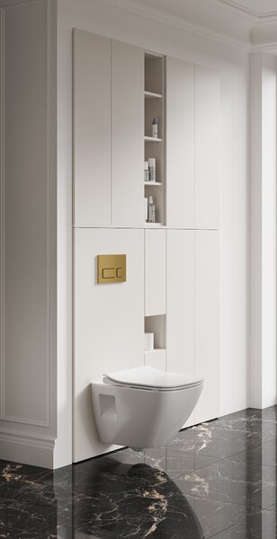 Cersanit Moduo souprava rámu 20x20.2x100 cm boční závěsná béžová S1026-052