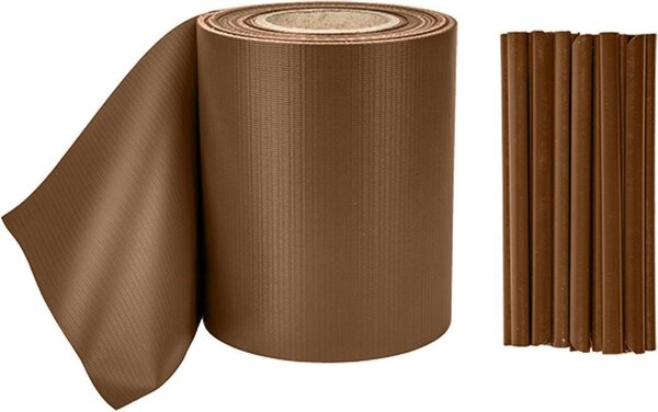 Páska k oplocení BRADAS 19 x 35 m - hnědá