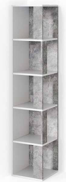 Rohová police Vicco Lio Beton 33.3 x 162.2 cm, Model 34473